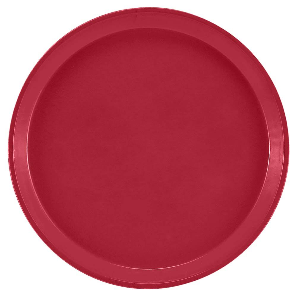 11x22 Round Fiberglass Serving Tray J81742