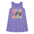 Multi-Color A-line Dress O102724