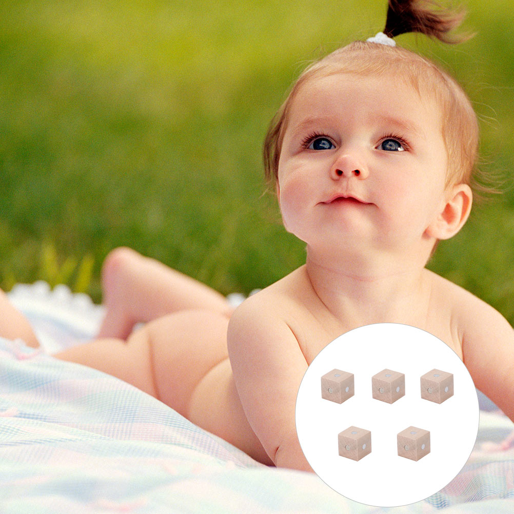 15 Pcs Magnetic Wooden Building Blocks N12998