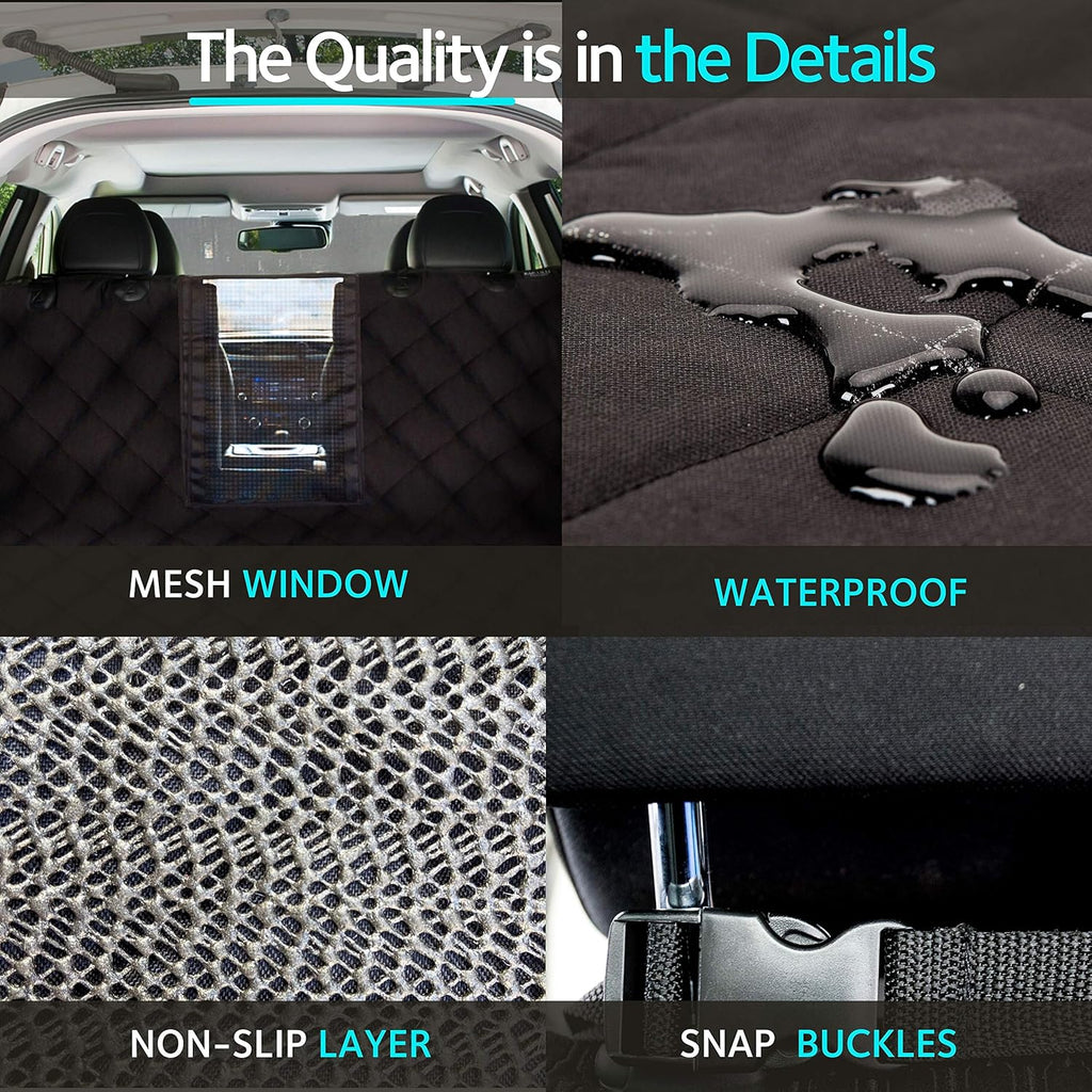 Heavy Duty Waterproof Non Slip SUV Cargo Liner Pack of 2 V112006