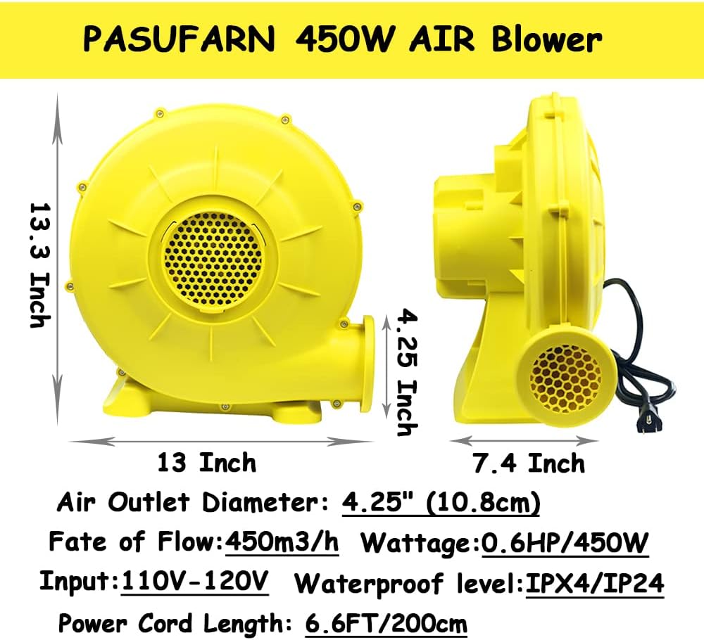 750 Watt 1 Hp Air Blower for Inflatables P29595