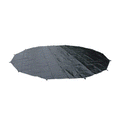 3M Outdoor Black Ultralight PE Round Mat H836