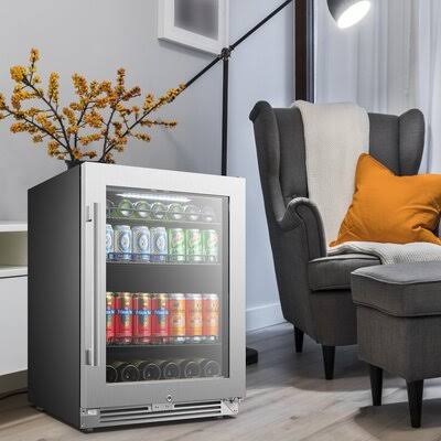 Undercounter 112 Can Convertible Beverage Refrigerator S4852