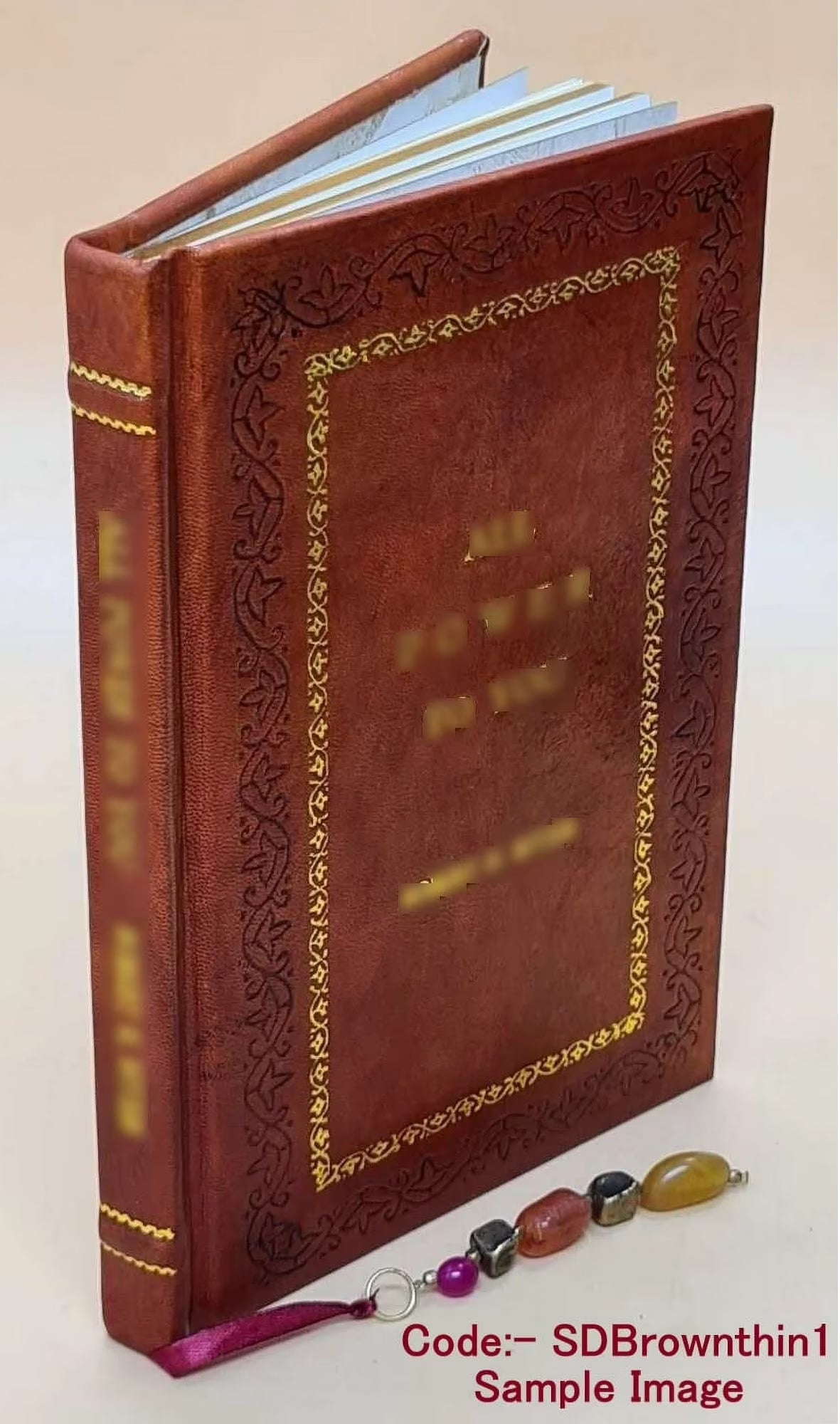 Premium Leather Bound Book J276