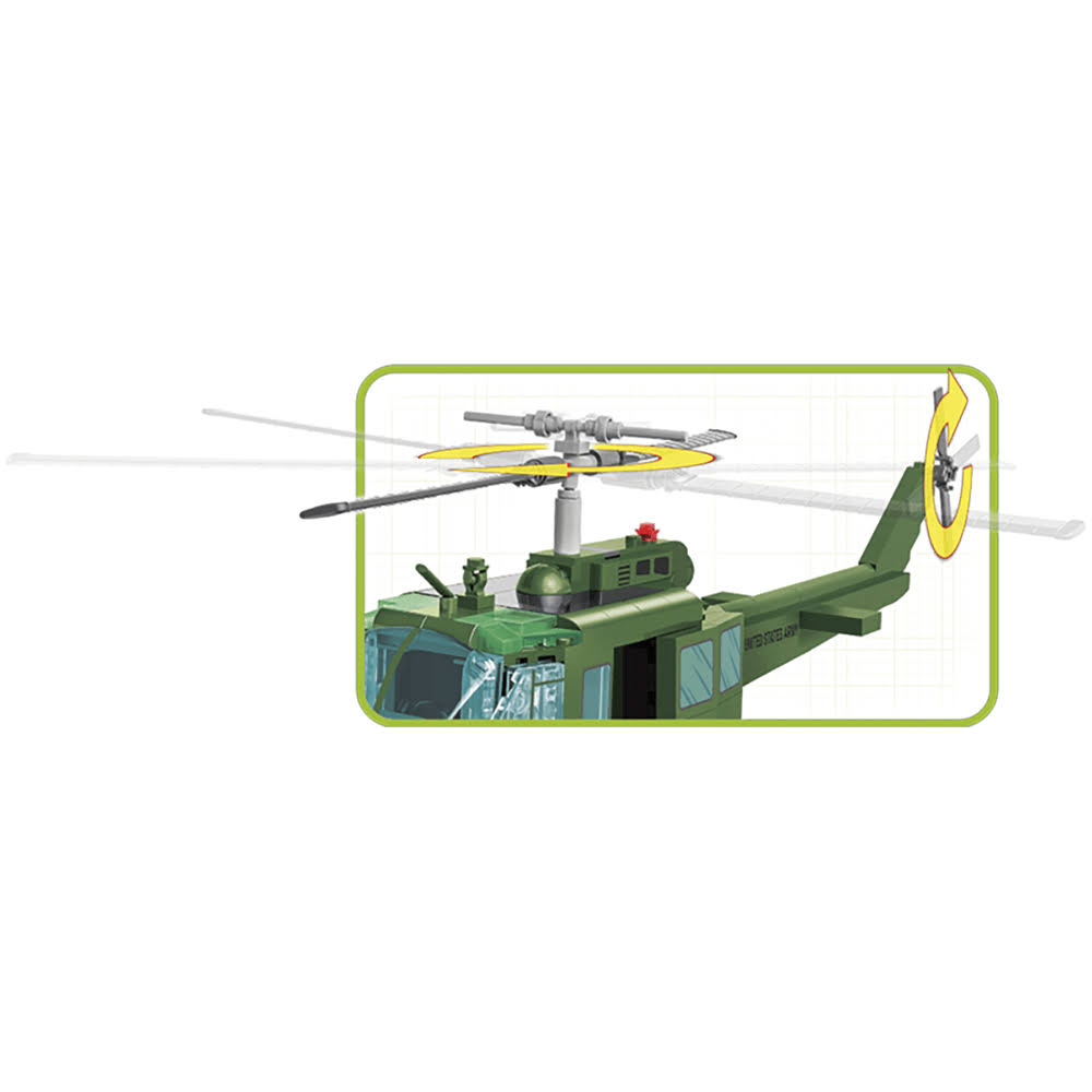 410 Pieces Vietnam War Air Cavalry Building Set M910467