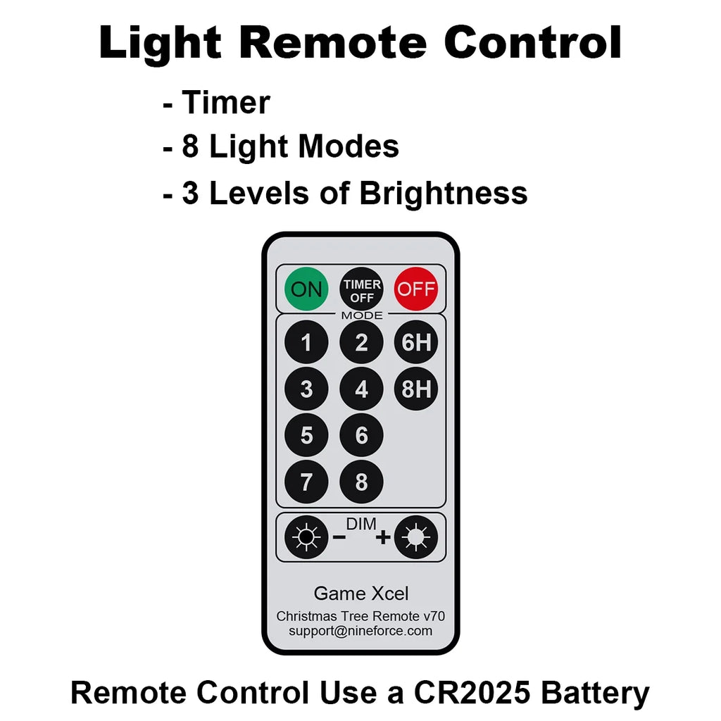Red Gold Pre-lit Pop Up Christmas Tree with Remote M685