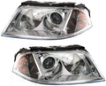 Headlight Assembly Pair for Volkswagen Passat 2001-2005 R14317