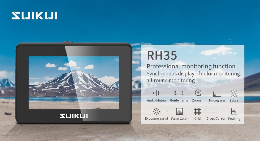 1080P 30FPS Camera Monitor with HDMI W2599