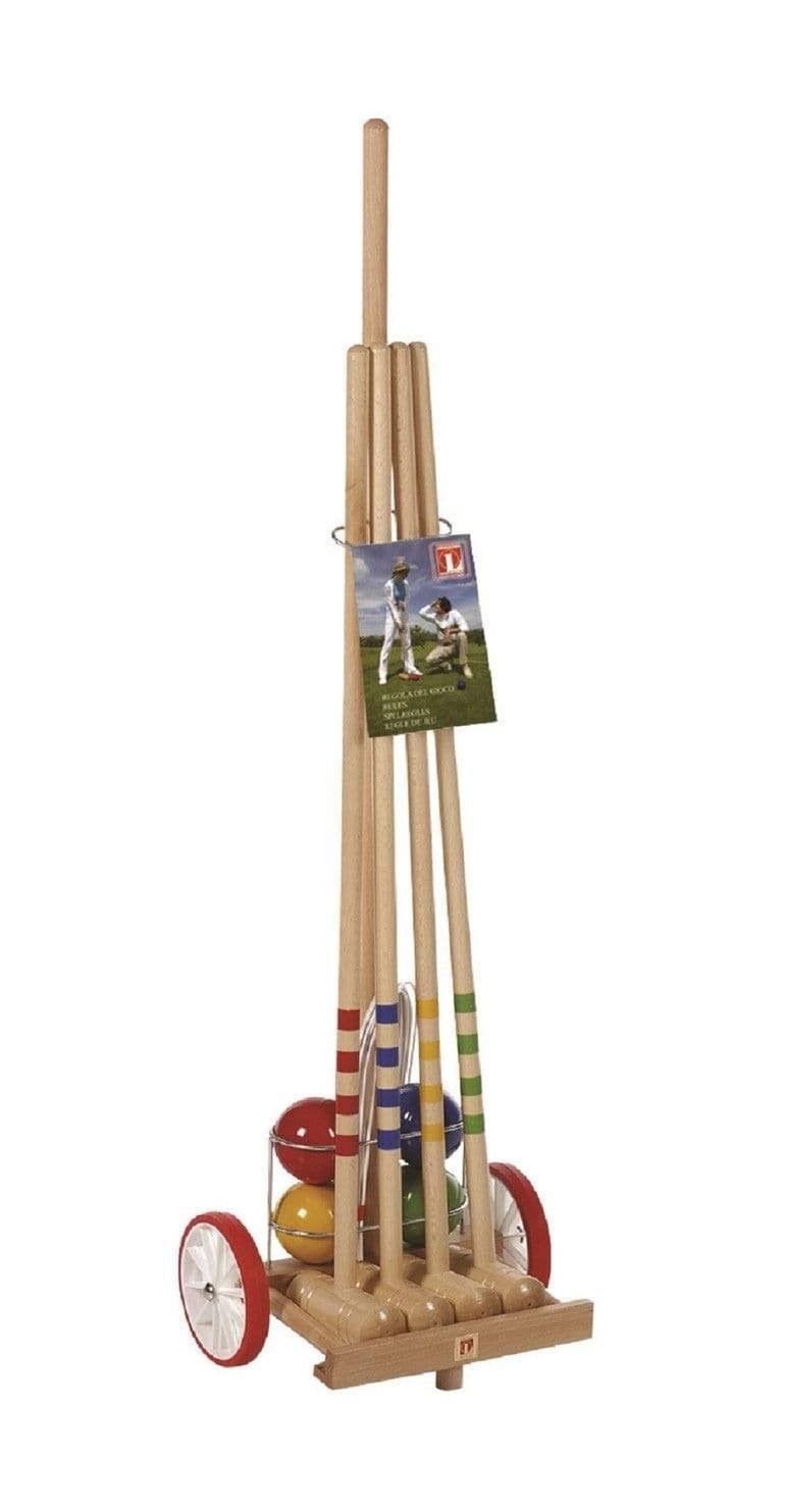 Croquet Set with Cart H444765