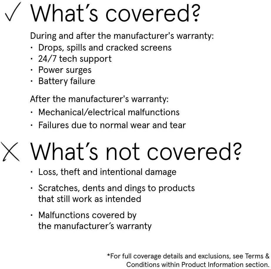 3 Year Camera Accident Protection Plan with Tech Support L104539