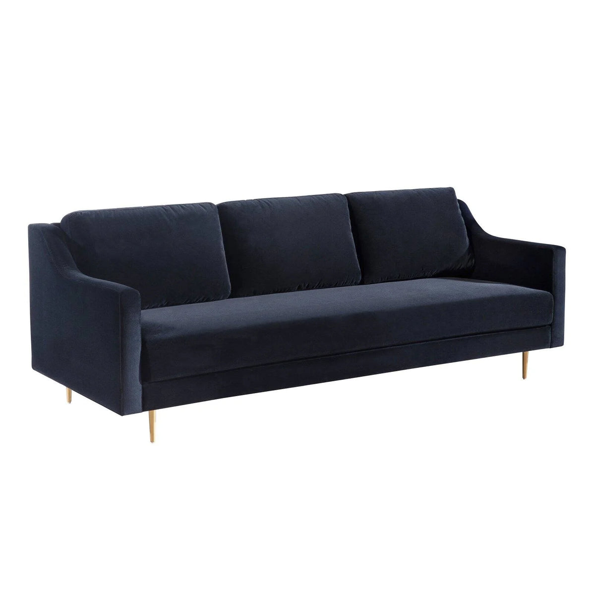 Grey Milan Velvet Sofa X932