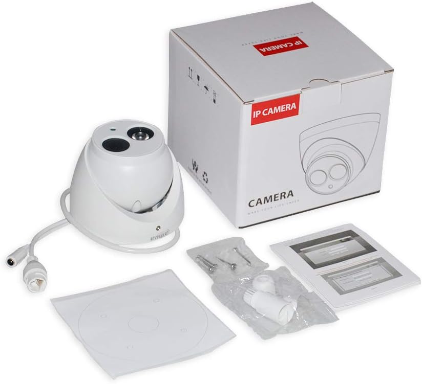 6MP HD POE IP Eyeball Dome Camera with Built-in MIC, IP67 Z308537