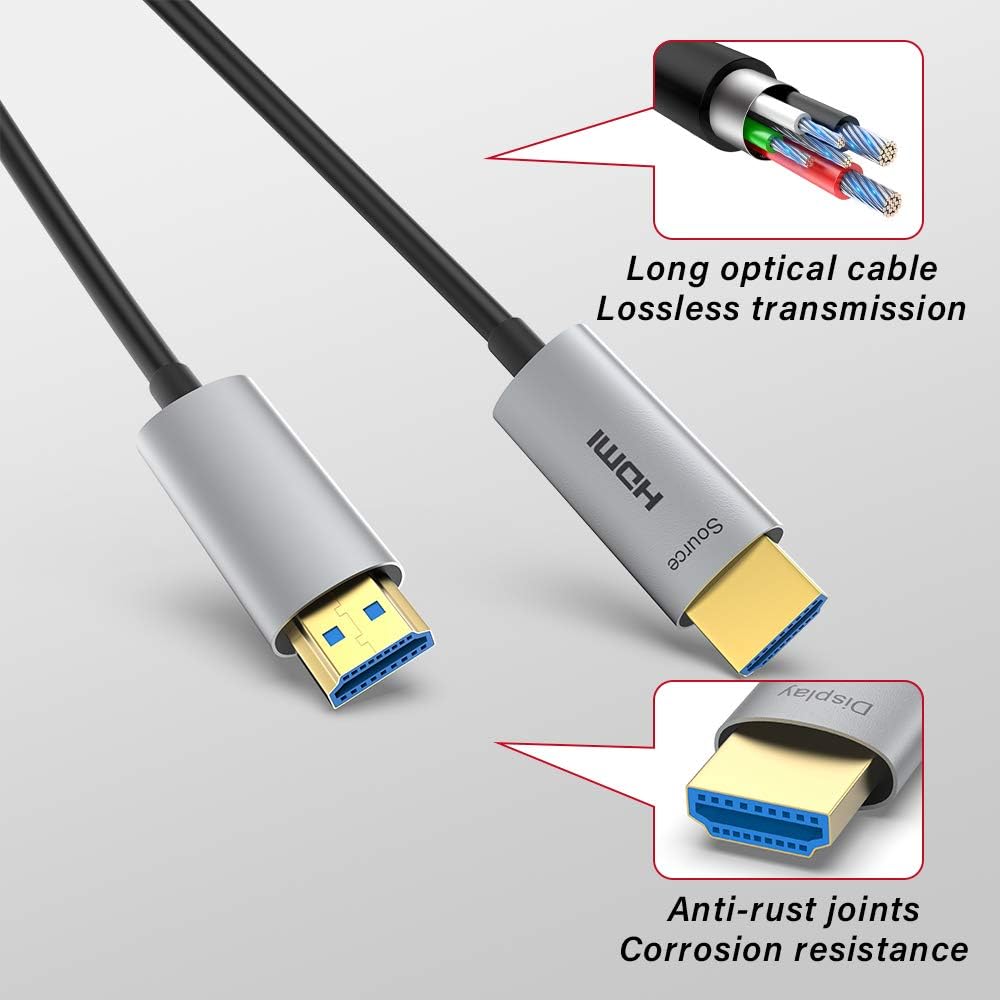 Fiber Optic HDMI Cable 100ft D900