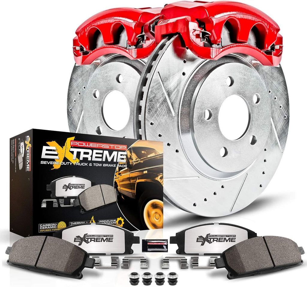 Front Z36 Truck and Tow Brake Kit with Calipers J111